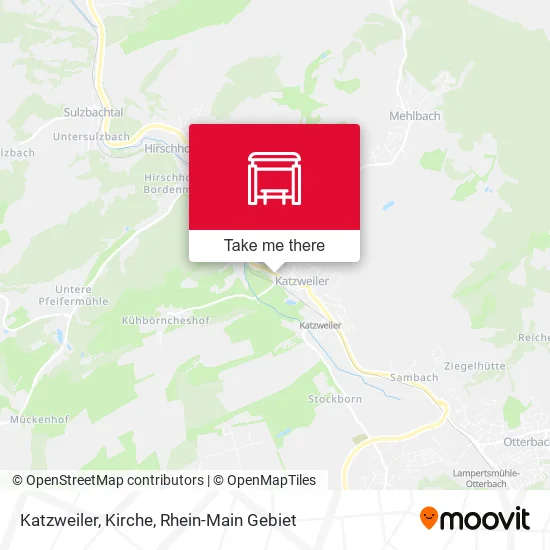Карта Katzweiler, Kirche