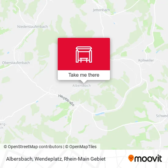 Карта Albersbach, Wendeplatz