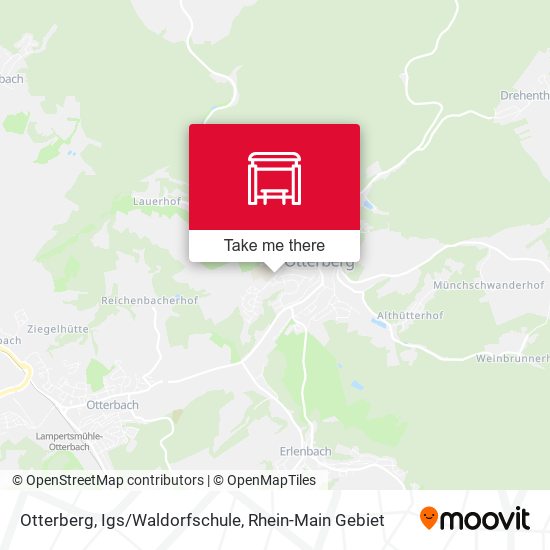 Otterberg, Igs/Waldorfschule map