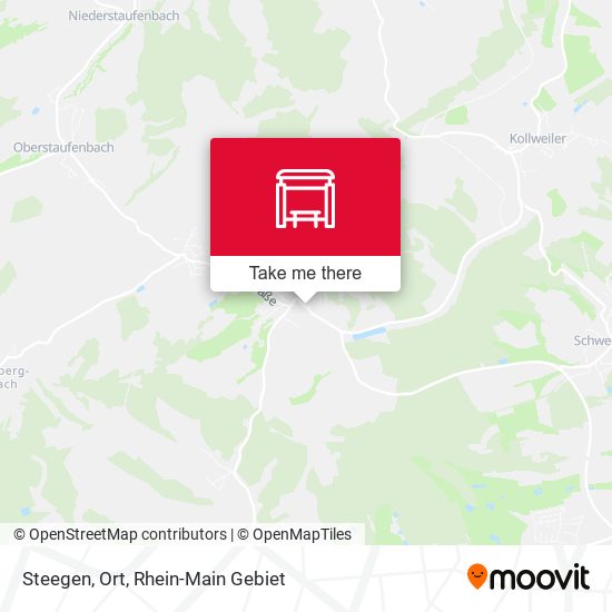 Steegen, Ort map