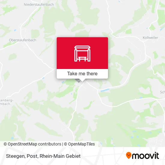 Steegen, Post map
