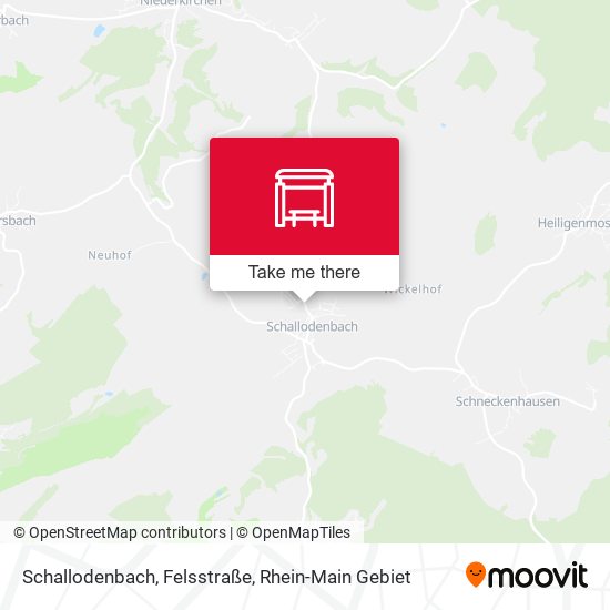 Schallodenbach, Felsstraße map