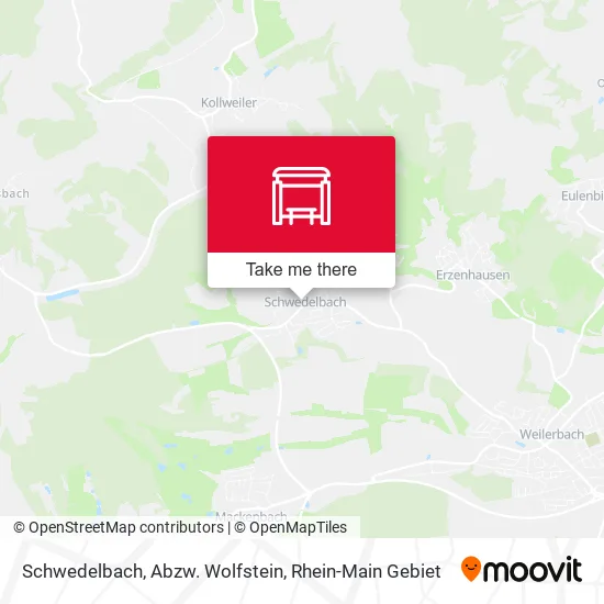 Карта Schwedelbach, Abzw. Wolfstein