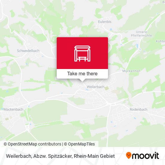 Weilerbach, Abzw. Spitzäcker map