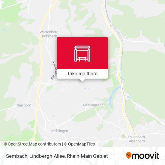 Карта Sembach, Lindbergh-Allee