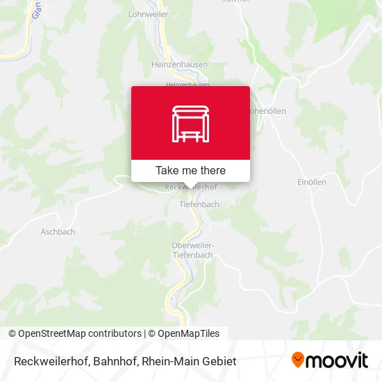 Карта Reckweilerhof, Bahnhof
