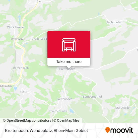 Карта Breitenbach, Wendeplatz