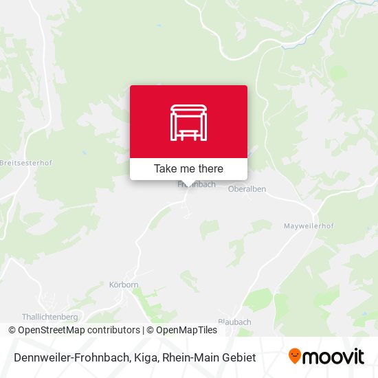 Dennweiler-Frohnbach, Kiga map