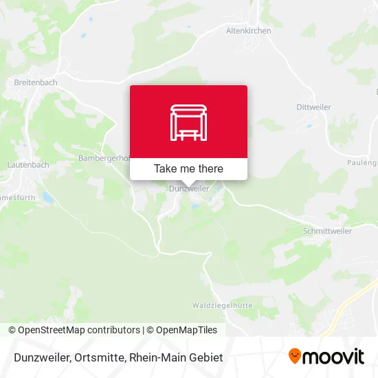 Карта Dunzweiler, Ortsmitte