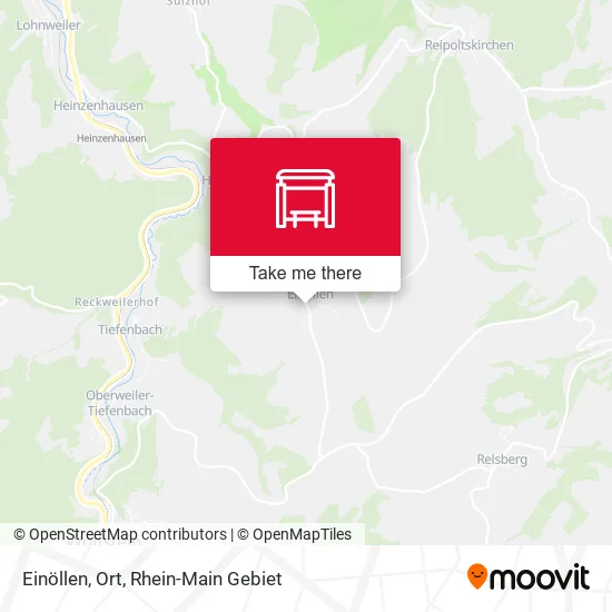Карта Einöllen, Ort