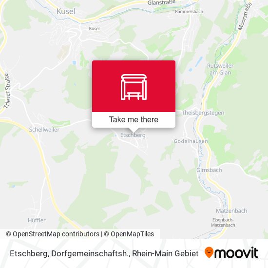 Etschberg, Dorfgemeinschaftsh. map