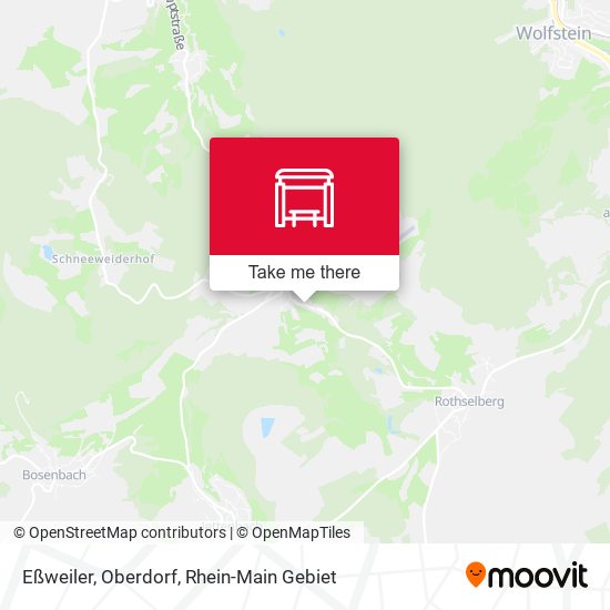 Карта Eßweiler, Oberdorf