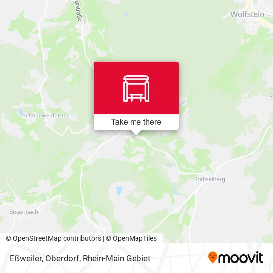 Карта Eßweiler, Oberdorf