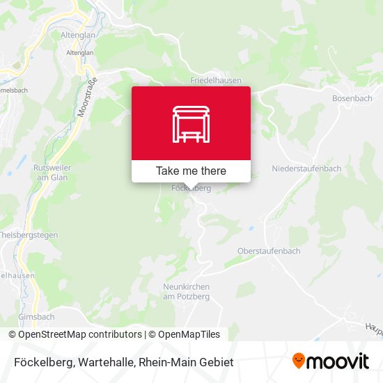 Föckelberg, Wartehalle map