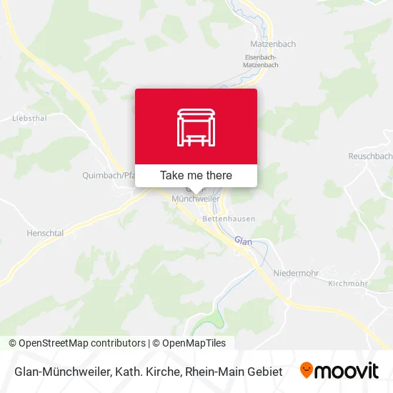 Карта Glan-Münchweiler, Kath. Kirche