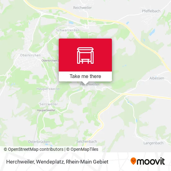 Карта Herchweiler, Wendeplatz