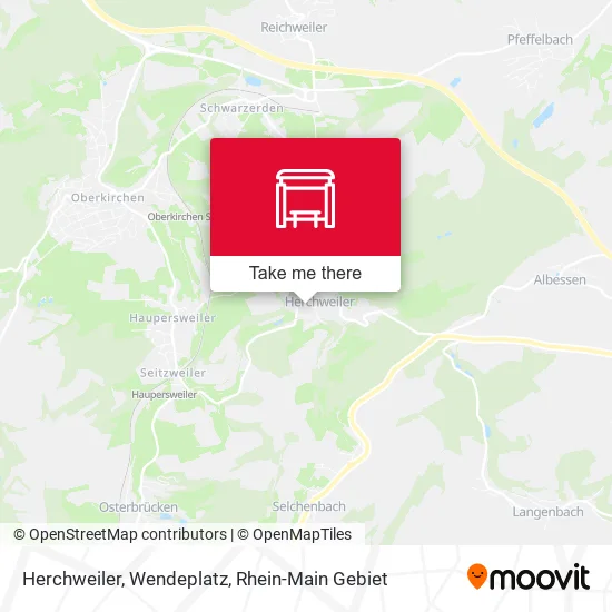 Карта Herchweiler, Wendeplatz