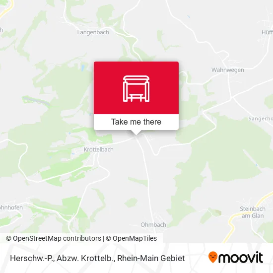 Карта Herschw.-P., Abzw. Krottelb.
