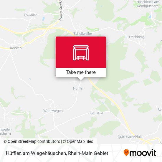Hüffler, am Wiegehäuschen map