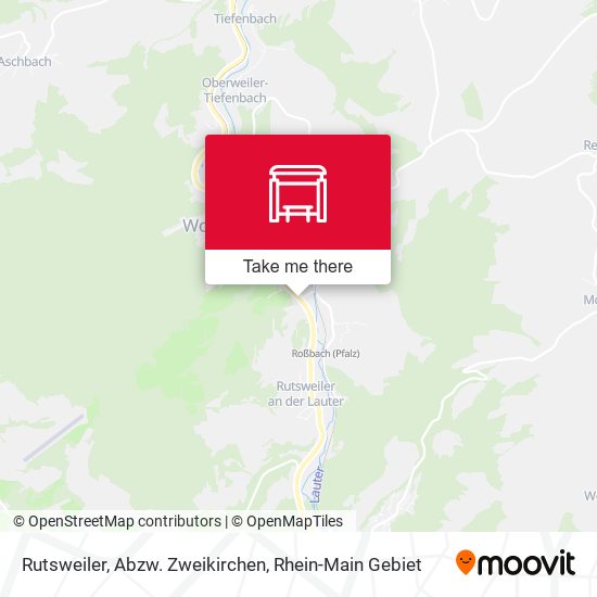Карта Rutsweiler, Abzw. Zweikirchen