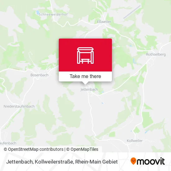 Карта Jettenbach, Kollweilerstraße