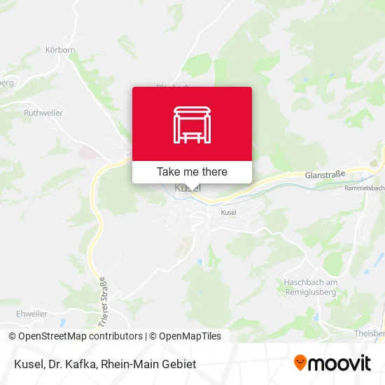 Карта Kusel, Dr. Kafka