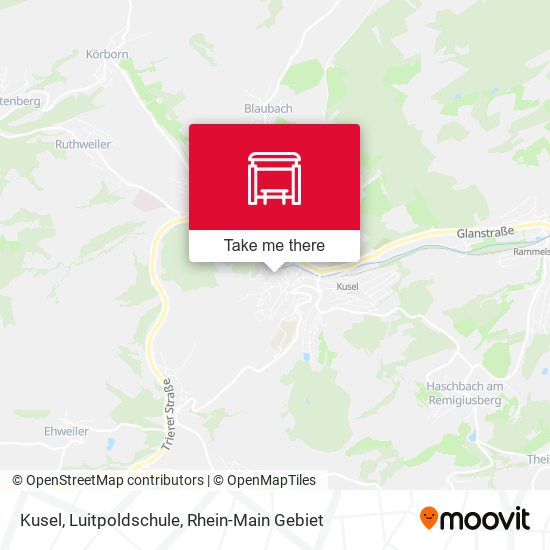 Карта Kusel, Luitpoldschule