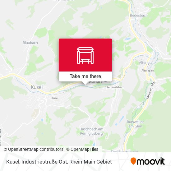 Kusel, Industriestraße Ost map