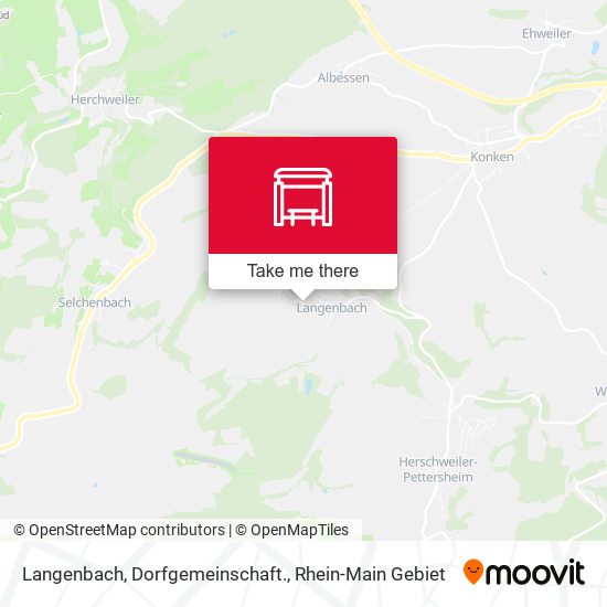 Langenbach, Dorfgemeinschaft. map