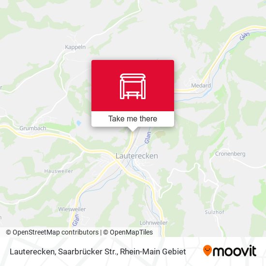 Lauterecken, Saarbrücker Str. map