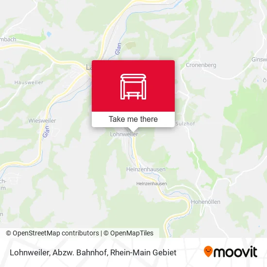 Карта Lohnweiler, Abzw. Bahnhof