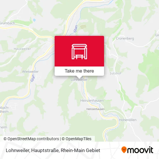 Карта Lohnweiler, Hauptstraße