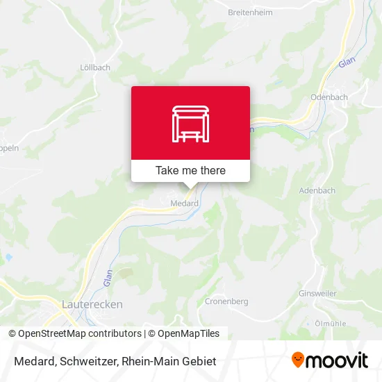 Карта Medard, Schweitzer