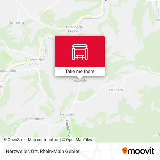 Карта Nerzweiler, Ort