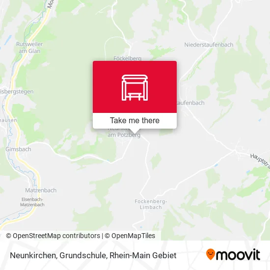 Карта Neunkirchen, Grundschule