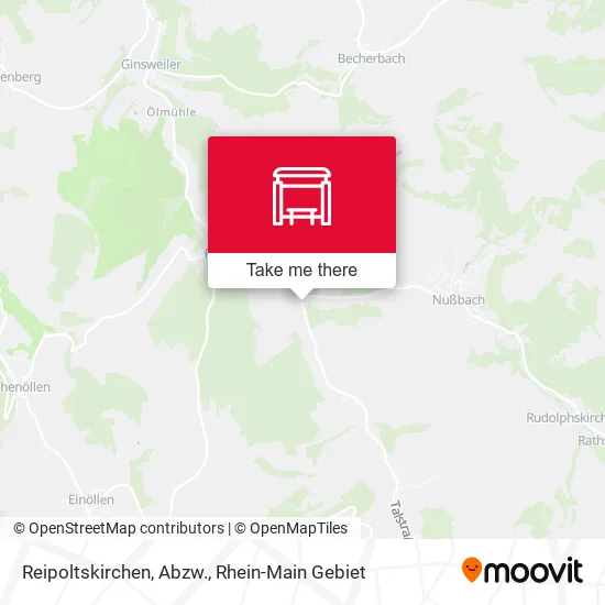 Карта Reipoltskirchen, Abzw.