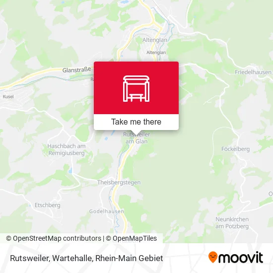 Карта Rutsweiler, Wartehalle