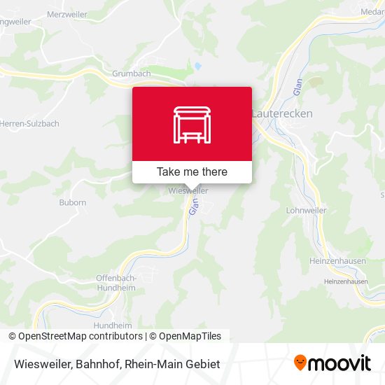 Wiesweiler, Bahnhof map