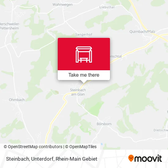 Карта Steinbach, Unterdorf