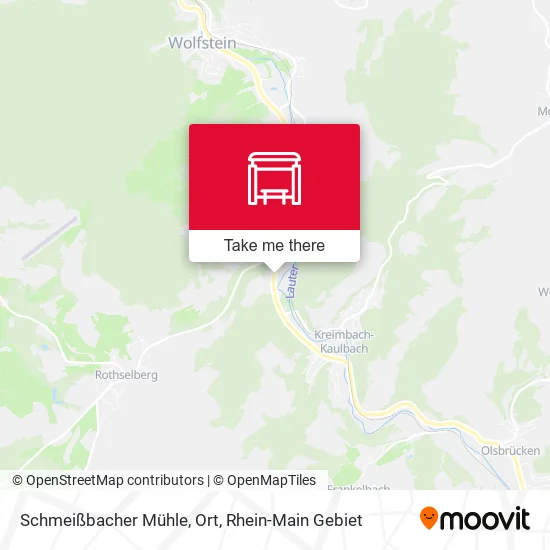 Карта Schmeißbacher Mühle, Ort