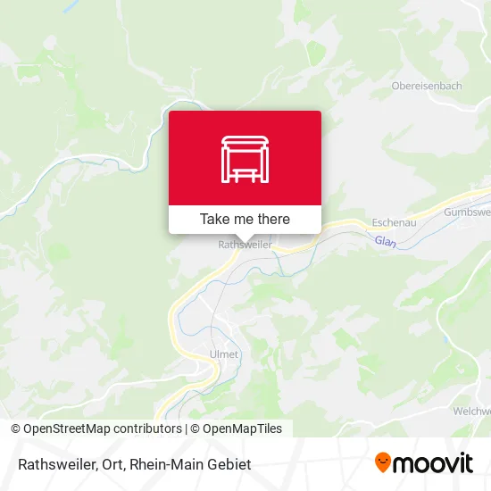 Карта Rathsweiler, Ort