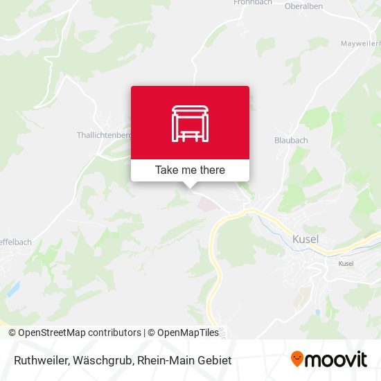 Карта Ruthweiler, Wäschgrub