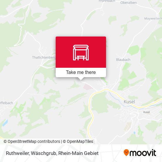 Ruthweiler, Wäschgrub map