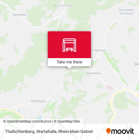 Thallichtenberg, Wartehalle map