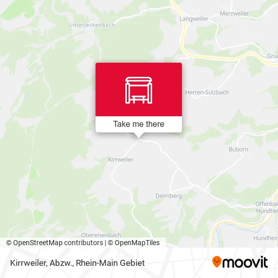 Карта Kirrweiler, Abzw.