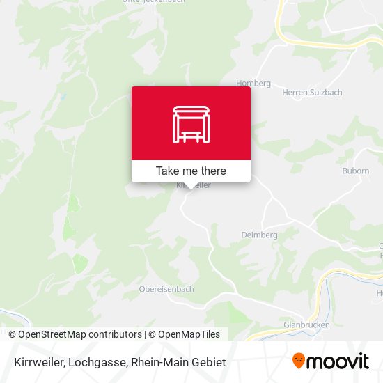 Kirrweiler, Lochgasse map