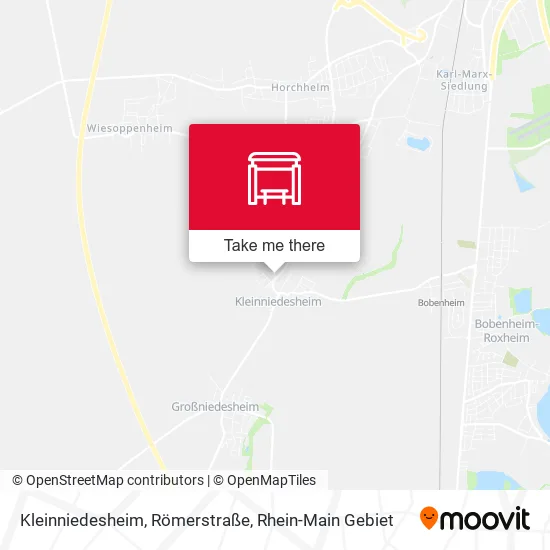 Карта Kleinniedesheim, Römerstraße