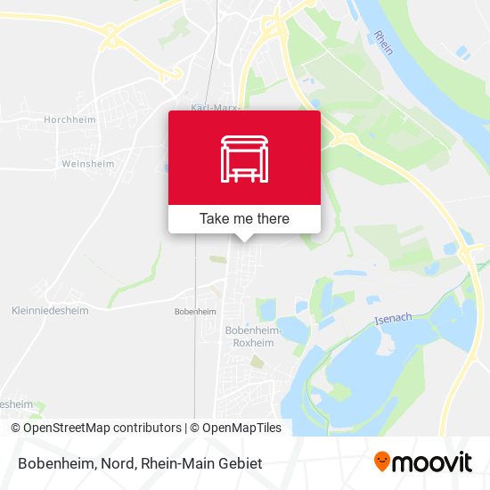 Карта Bobenheim, Nord