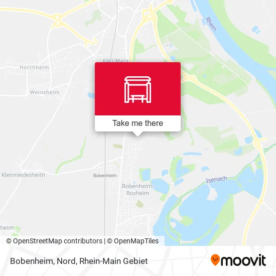 Карта Bobenheim, Nord