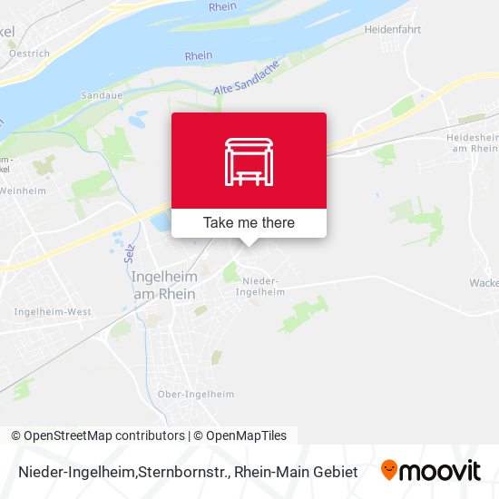 Карта Nieder-Ingelheim,Sternbornstr.